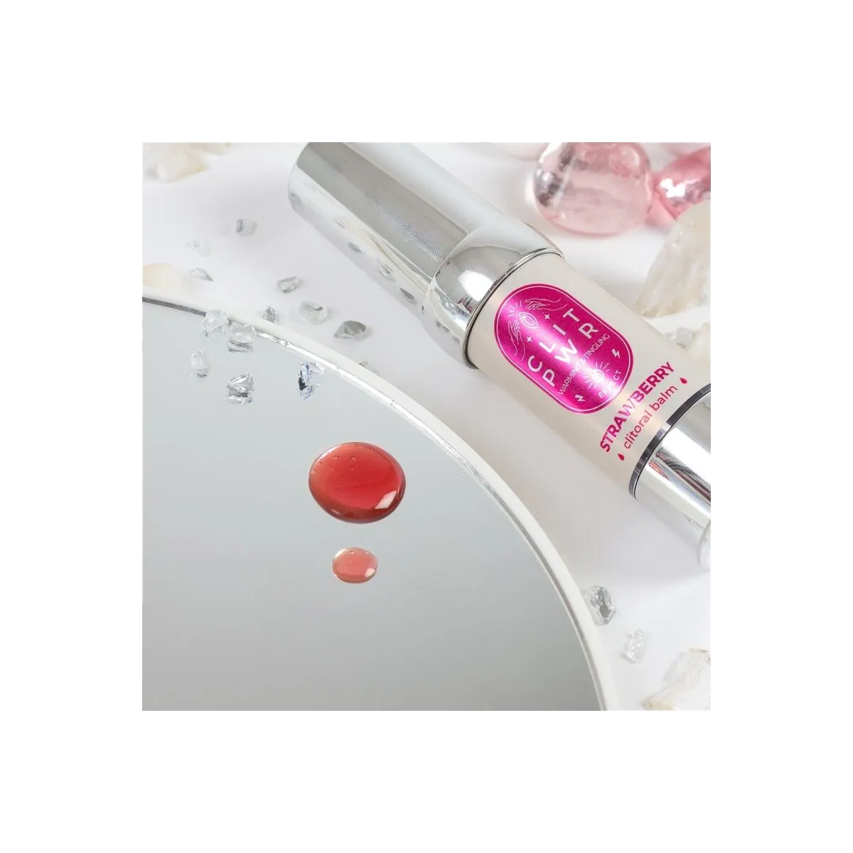 Clit Pwr Erdbeer-Klitoris-Balsam von Secretplay Cosmetic | Fesselliebe.de