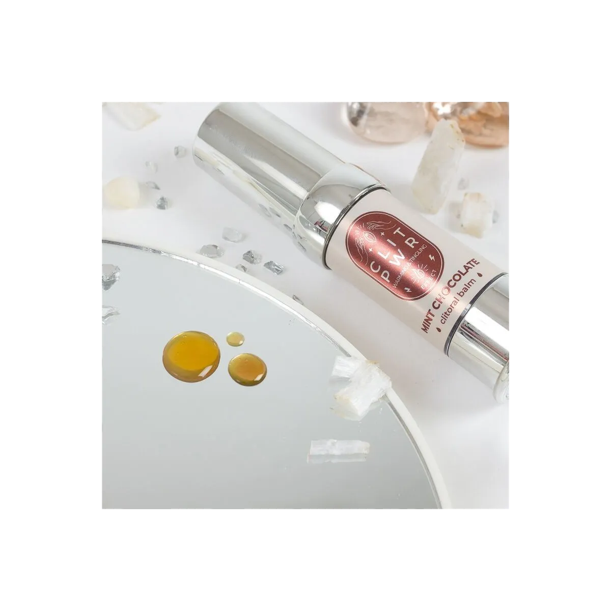 Clit Pwr Klitoris-Balsam Minze Schokolade von Secretplay Cosmetic | Fesselliebe.de