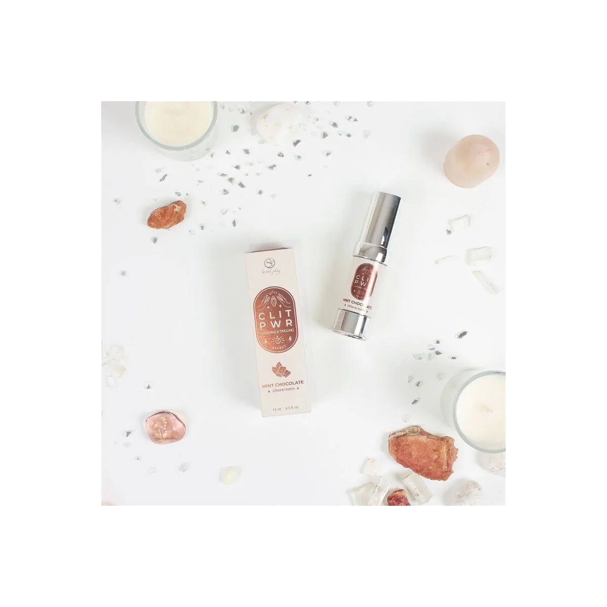 Clit Pwr Klitoris-Balsam Minze Schokolade von Secretplay Cosmetic | Fesselliebe.de