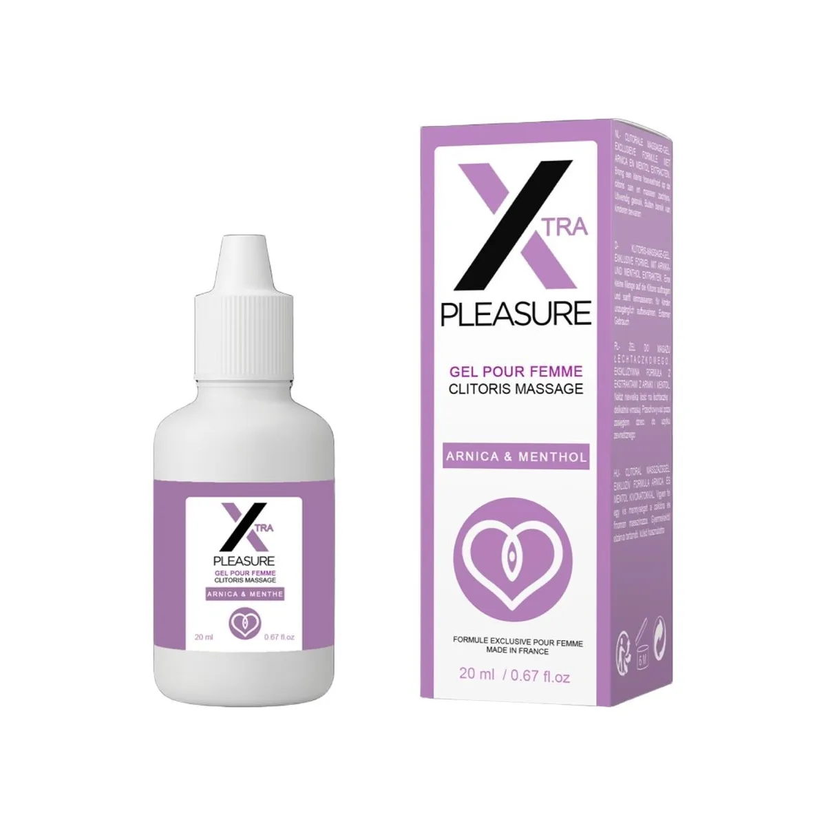 X Genussmassagegel für die Klitoris 20 ml von Ruf | Fesselliebe.de