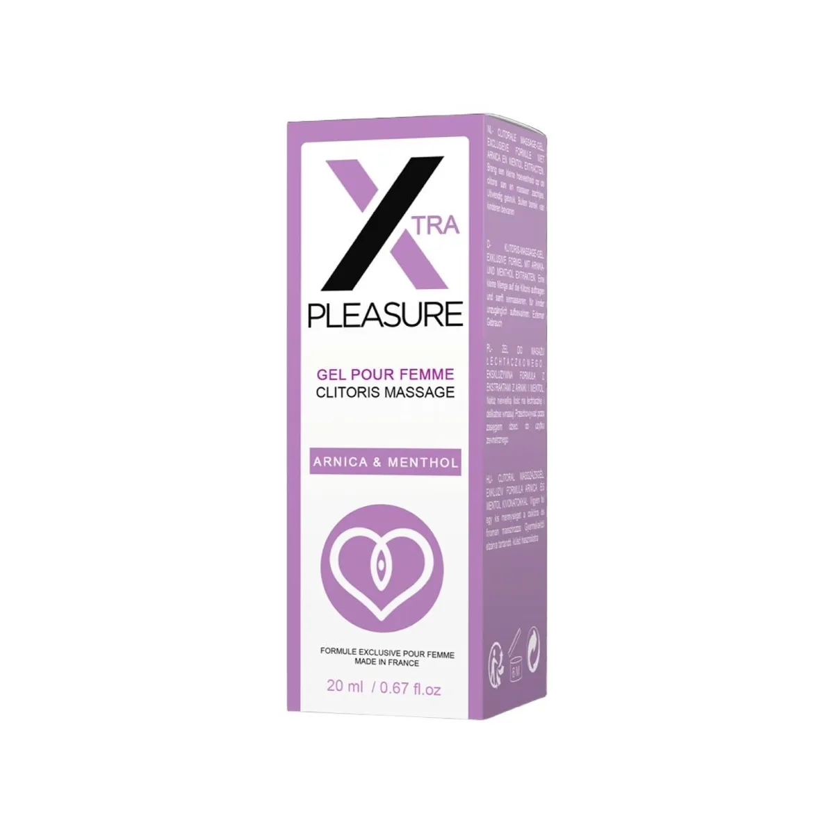 X Genussmassagegel für die Klitoris 20 ml von Ruf | Fesselliebe.de