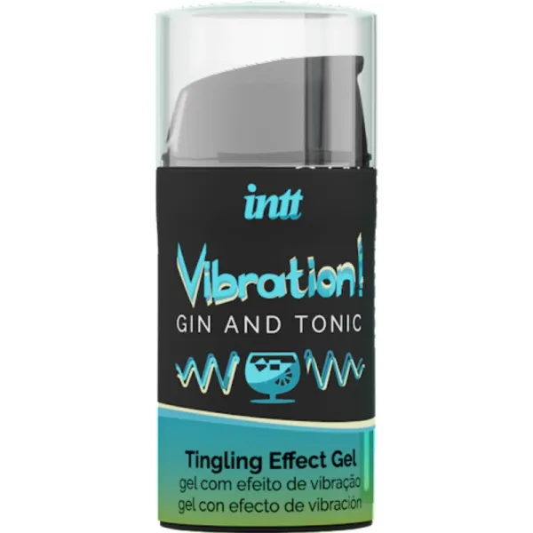 Kraftvolles Intimstimulierendes Flüssiges Vibrator-Gel Gin & Tonic 15 ml von Intt Unisex Arousal Gel | Fesselliebe.de