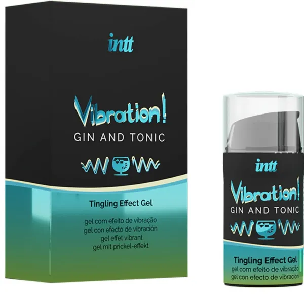 Kraftvolles Intimstimulierendes Flüssiges Vibrator-Gel Gin & Tonic 15 ml von Intt Unisex Arousal Gel | Fesselliebe.de