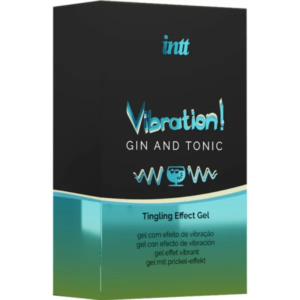 Kraftvolles Intimstimulierendes Flüssiges Vibrator-Gel Gin & Tonic 15 ml von Intt Unisex Arousal Gel | Fesselliebe.de