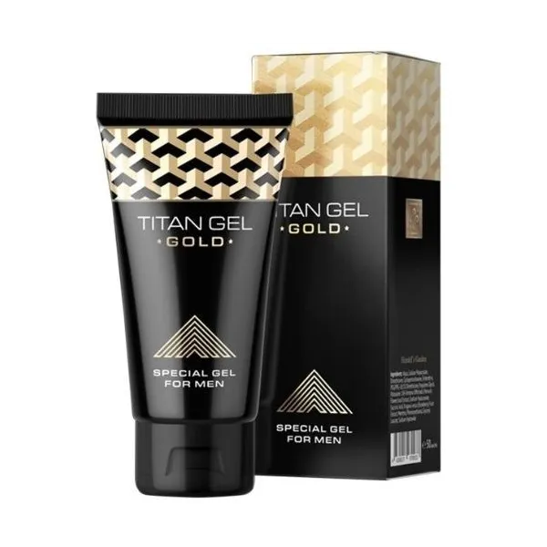 Gold Penis Erhöhung 50ml von Titan Gel | Fesselliebe.de