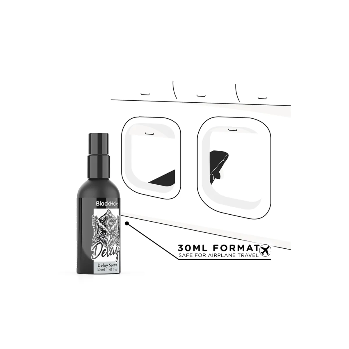 Delay Spray Study Forte 30 ml von Black Hole | Fesselliebe.de
