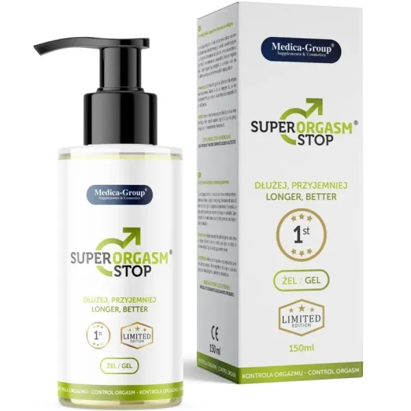 Super Orgasm Stop Intimgel für Männer 150 ml von Medica Group | Fesselliebe.de