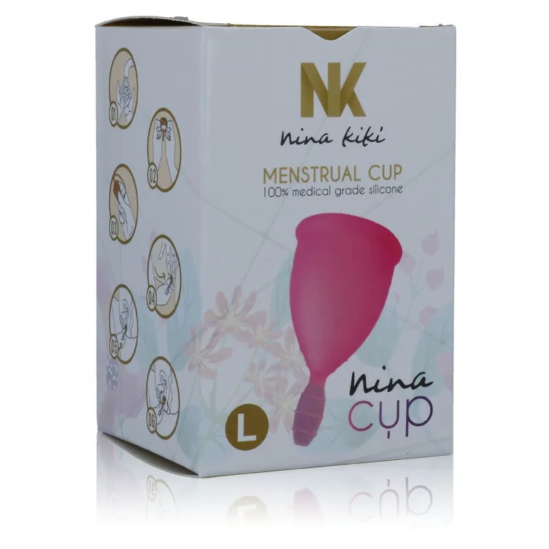 Menstrual Cup Rosa - Grösse L von Nina Kikí | Fesselliebe.de