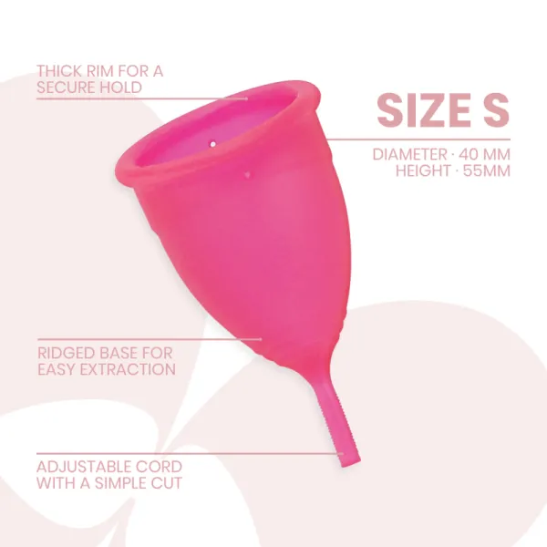 Menstrual Cup Medizinisches Silikon - Grösse S von Intimichic | Fesselliebe.de