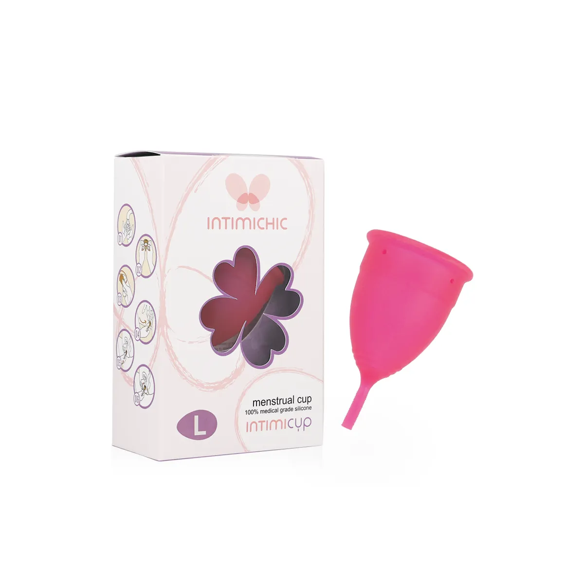 Menstrual Cup Medizinisches Silikon - Grösse L von Intimichic | Fesselliebe.de