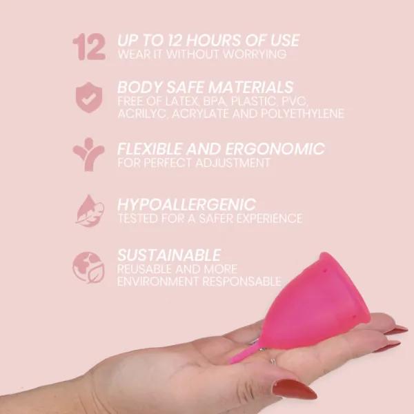 Menstrual Cup Medizinisches Silikon - Grösse L von Intimichic | Fesselliebe.de