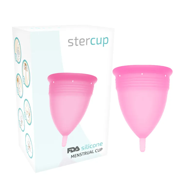 Fda Silikon-Menstrualcup Rosa - Grösse S von Stercup | Fesselliebe.de