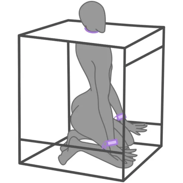 Kink Club Cabina Bukkake Morado von Secret Dome | Fesselliebe.de