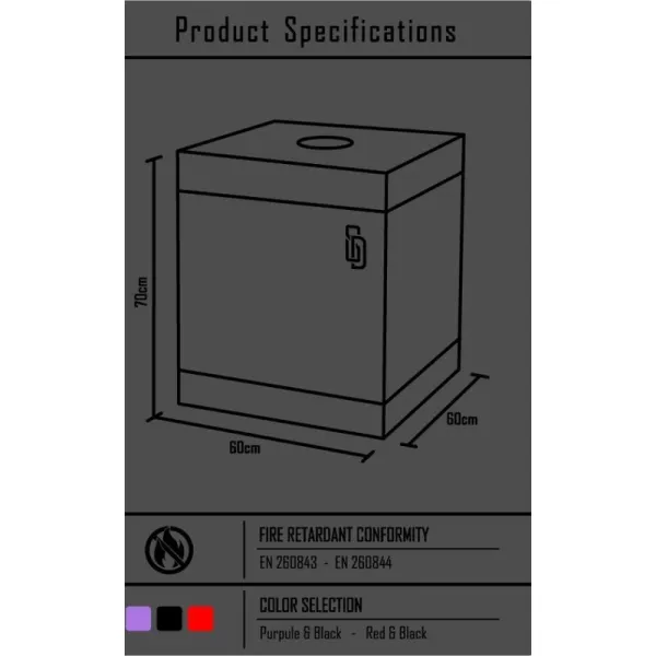 Kink Club Cabina Bukkake Morado von Secret Dome | Fesselliebe.de