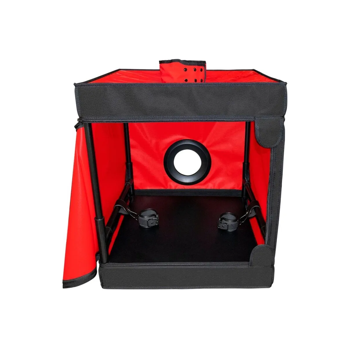 Kink Club Cabina Bukkake Schwarz & Rot von Secret Dome | Fesselliebe.de