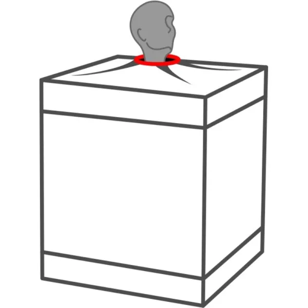 Kink Club Cabina Bukkake Schwarz & Rot von Secret Dome | Fesselliebe.de