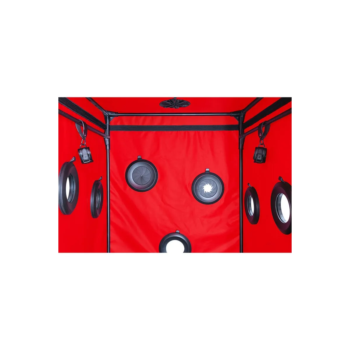 Kink Club Cabin Scandale Schwarz & Rot von Secret Dome | Fesselliebe.de