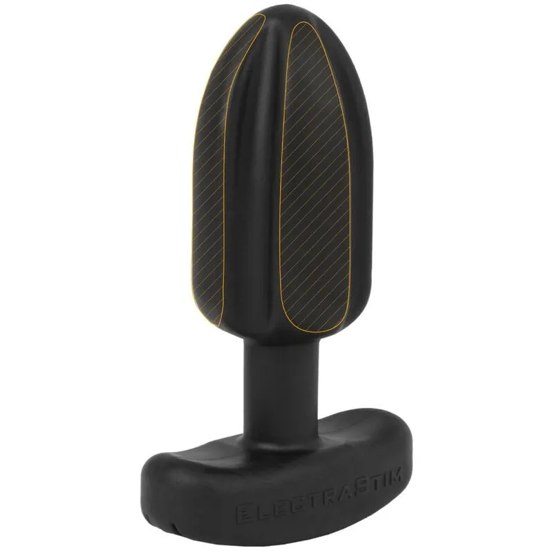 Tartarus Anal Plug Quadripolar Silikon Schwarz von Electrastim | Fesselliebe.de