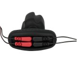 Tartarus Anal Plug Quadripolar Silikon Schwarz von Electrastim | Fesselliebe.de