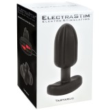 Tartarus Anal Plug Quadripolar Silikon Schwarz von Electrastim | Fesselliebe.de