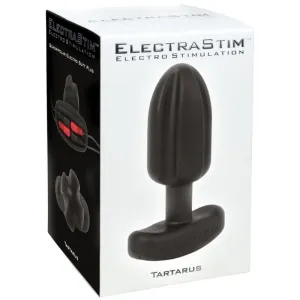 Tartarus Anal Plug Quadripolar Silikon Schwarz von Electrastim