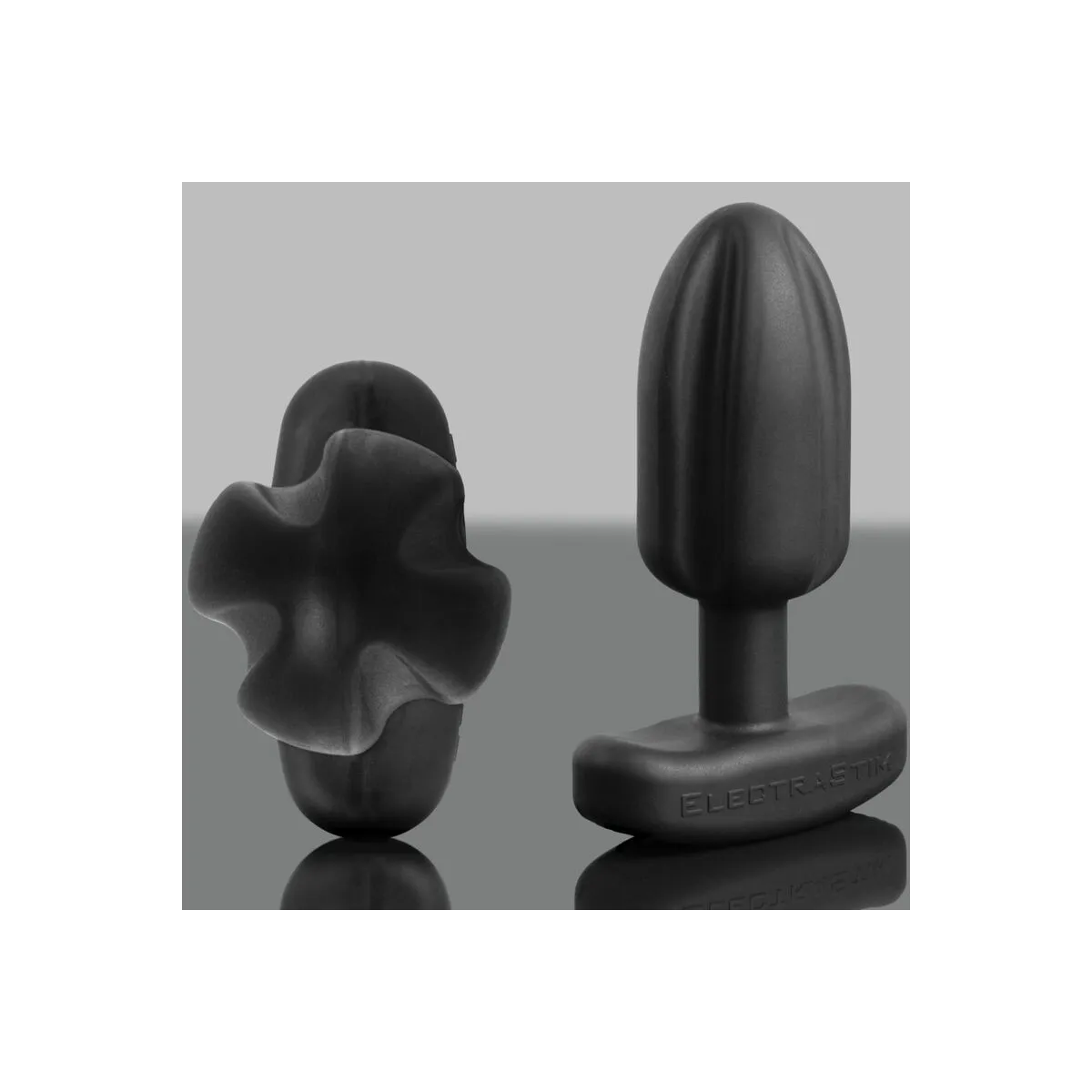 Tartarus Anal Plug Quadripolar Silikon Schwarz von Electrastim | Fesselliebe.de
