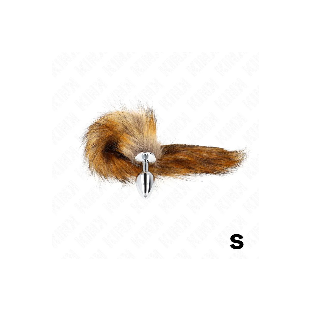 Anal Plug Grösse S 7 X 3 cm mit Kunststoffschwanz 40 cm Braun von Kink Pleasure Plugs | Fesselliebe.de