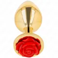 Plug Anal Gold Rose Rot Grösse S von Kink Pleasure Plugs
