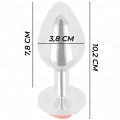 Plug Anal Rose Rot Grösse L von Kink Pleasure Plugs