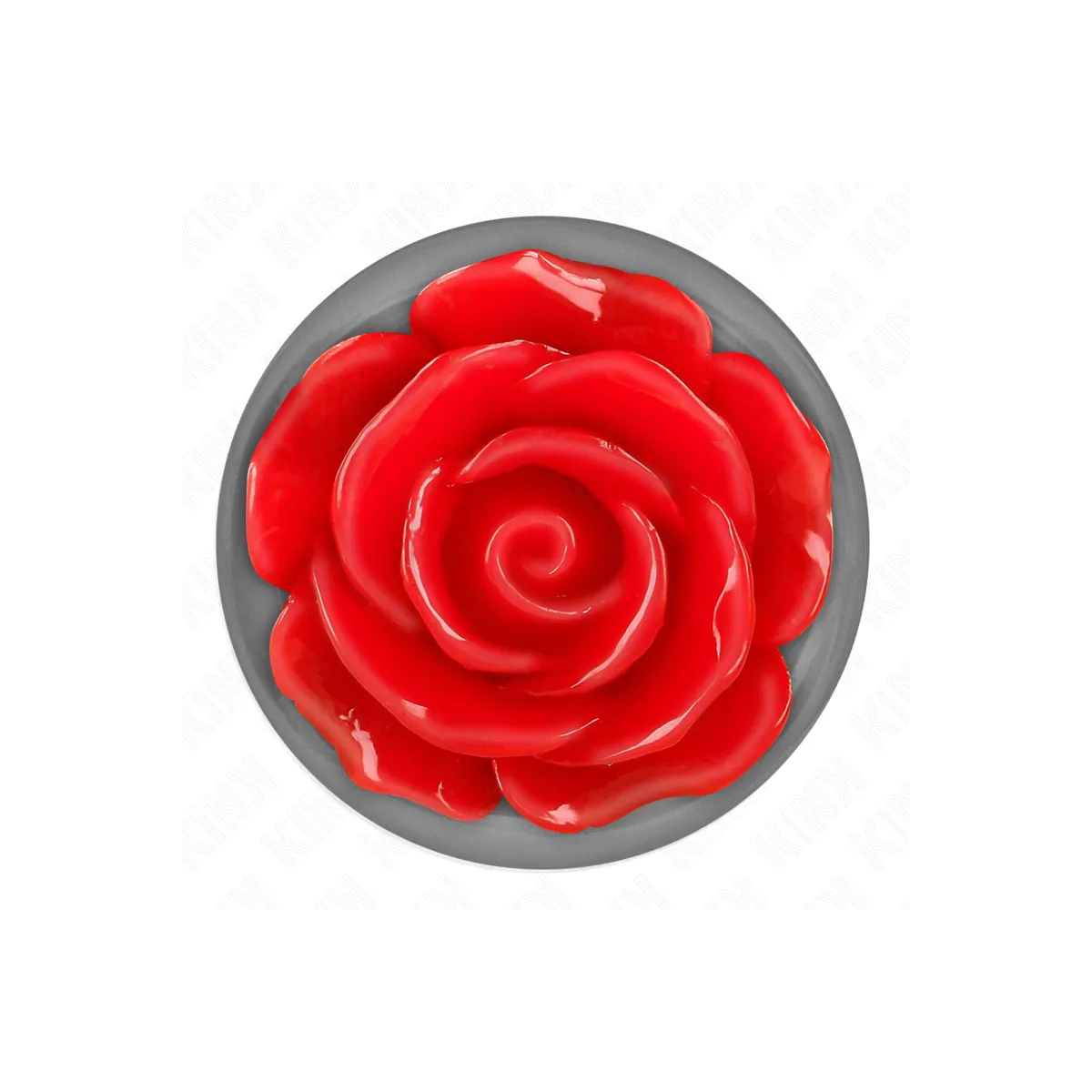 Plug Anal Rose Rot Grösse L von Kink Pleasure Plugs | Fesselliebe.de