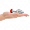 Plug Anal Rose Rot Grösse M von Kink Pleasure Plugs