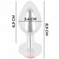 Plug Anal Rose Rot Grösse M von Kink Pleasure Plugs