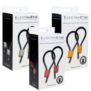 Prestige Electra Loops Verstellbare Cockringe Rot von Electrastim