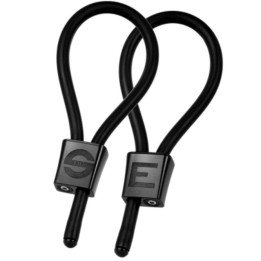 Prestige Electra Loops Verstellbare Cockringe Schwarz von Electrastim | Fesselliebe.de