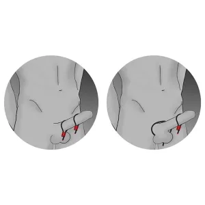 Prestige Electra Loops Verstellbare Cockringe Schwarz von Electrastim