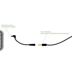 Standardadapter auf Buchse 3,5 Mm von Electrastim