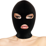 Bdsm-Submission-Maske, Mund und Augen Schwarz von Darkness Bondage | Fesselliebe.de