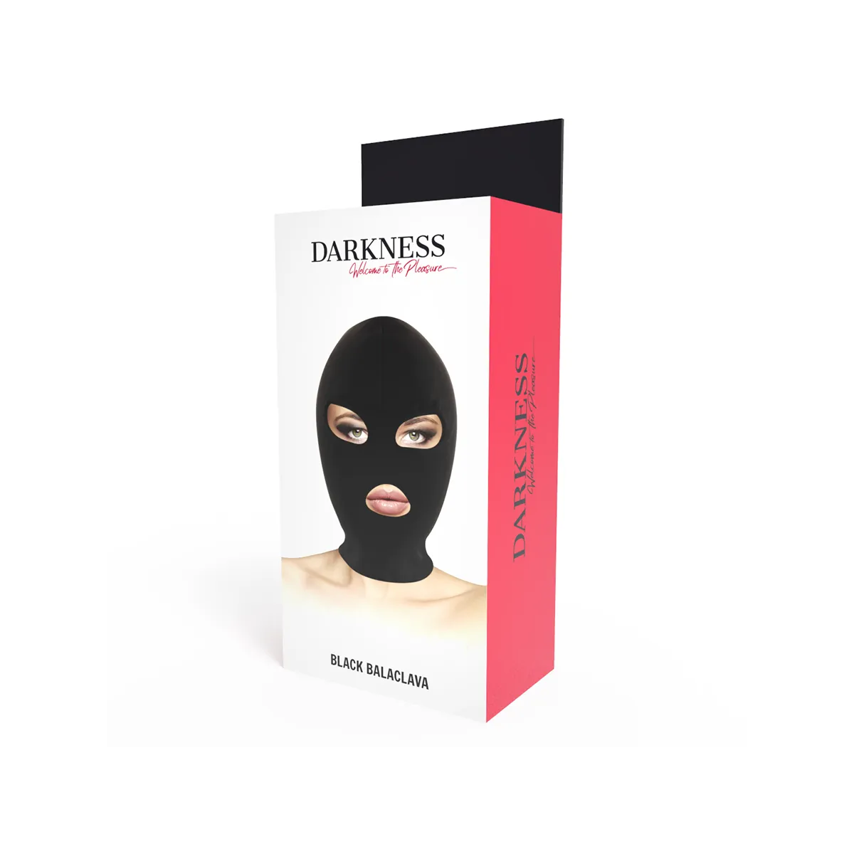 Bdsm-Submission-Maske, Mund und Augen Schwarz von Darkness Bondage | Fesselliebe.de