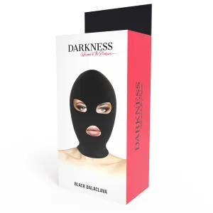 Bdsm-Submission-Maske, Mund und Augen Schwarz von Darkness Bondage
