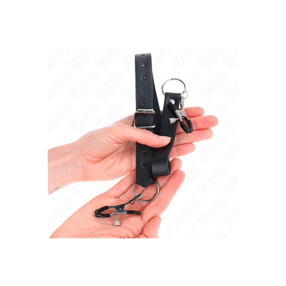 4 Klitorisklemmen Verstellbar 34-48 cm von Kink Nipple Grip | Fesselliebe.de