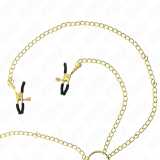 4 Nippel- und Kitzlerklammern, Verstellbar, Gold von Kink Nipple Grip | Fesselliebe.de