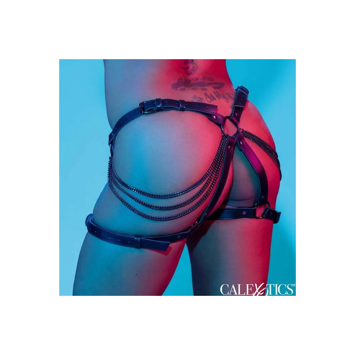 Euphoria Mehrketten-Oberschenkelgeschirr von Calexotics | Fesselliebe.de