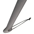 Schwarzes Fetischpaddel 48 cm von Darkness Sensations