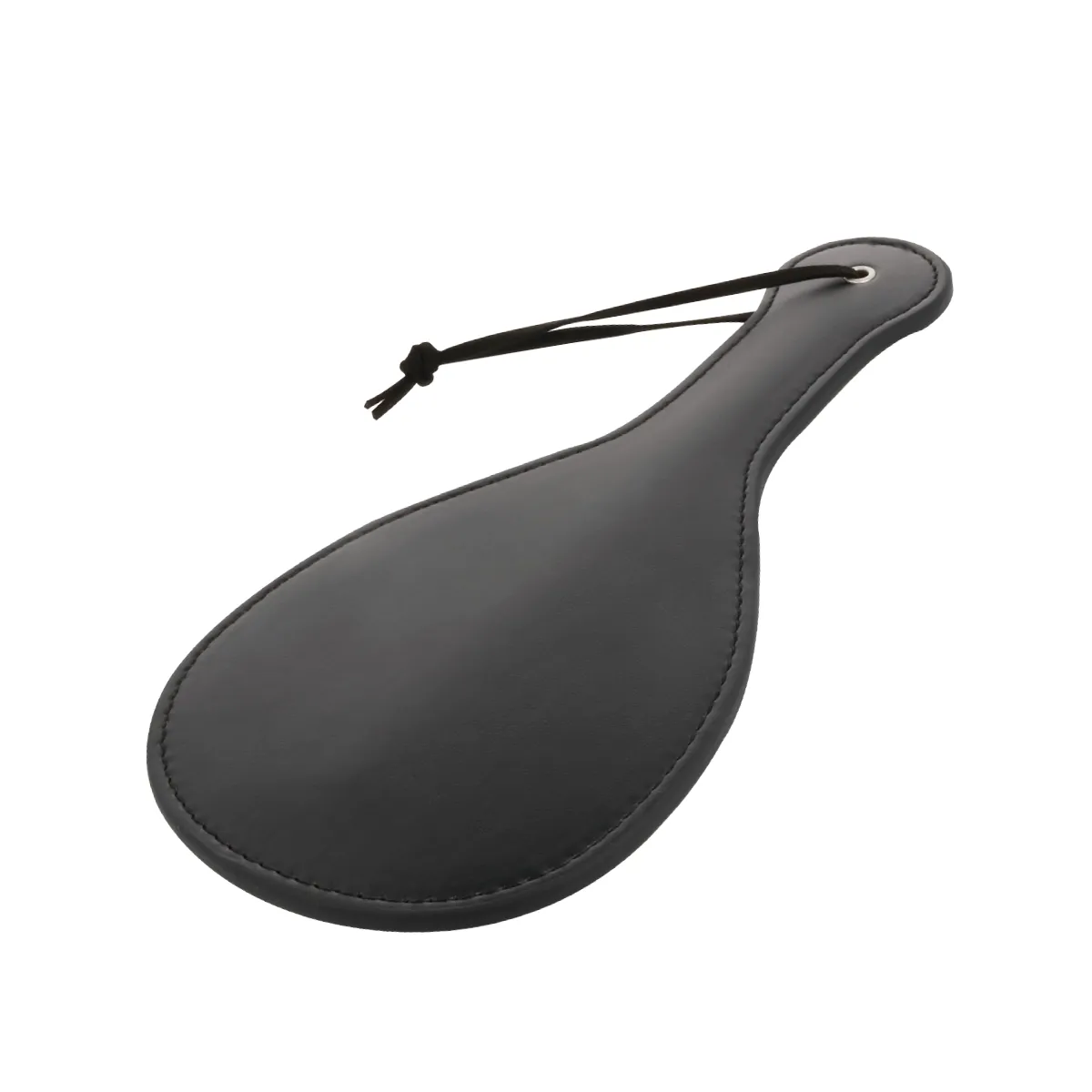 Rundes Schwarzes Fetischpaddel von Darkness Sensations | Fesselliebe.de
