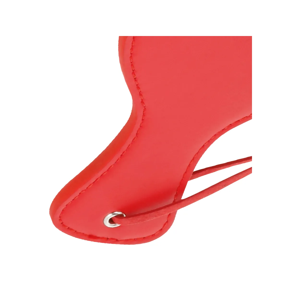 Rotes, Gerundetes Fetischpaddel von Darkness Sensations | Fesselliebe.de