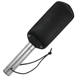 Paddel aus Originalleder und Metall von Metal Hard | Fesselliebe.de