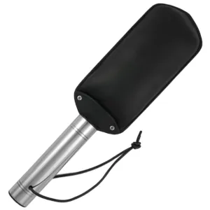 Paddel aus Originalleder und Metall von Metal Hard | Fesselliebe.de