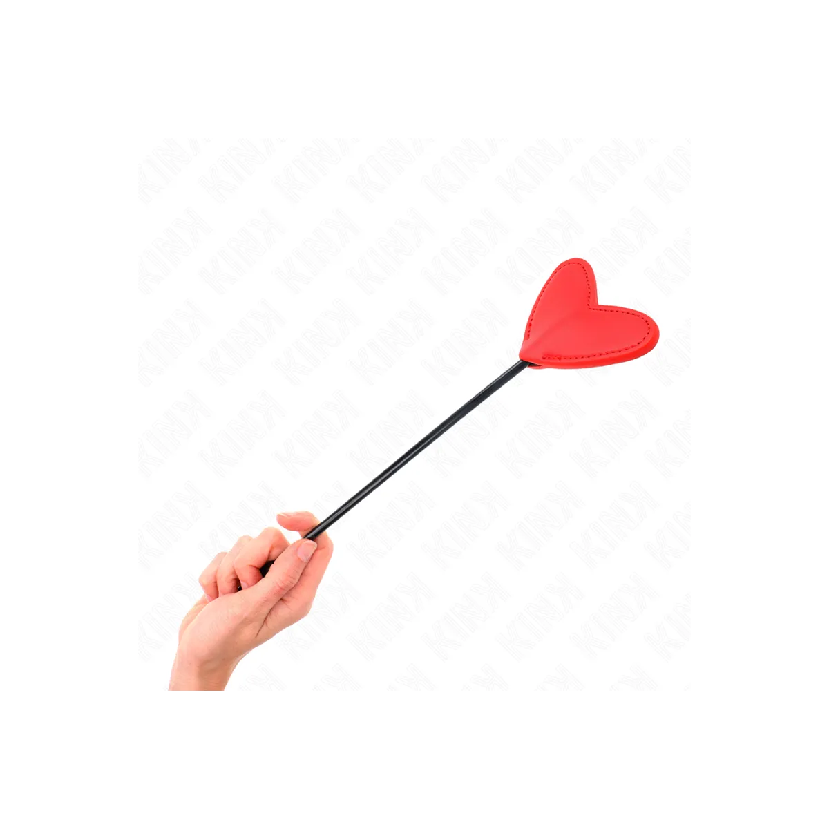 Rote Herzförmige Palette 33 X 10 cm von Kink Impact & Touch | Fesselliebe.de
