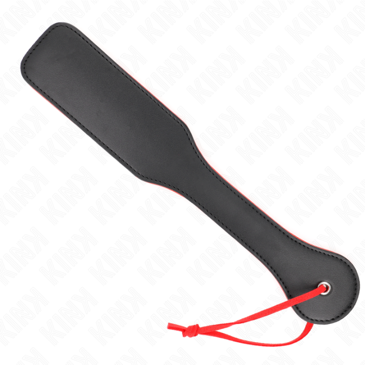 Zweiseitige Rot-Schwarze Palette 32 X 6 cm von Kink Impact & Touch | Fesselliebe.de