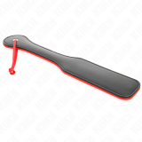 Zweiseitige Rot-Schwarze Palette 32 X 6 cm von Kink Impact & Touch | Fesselliebe.de